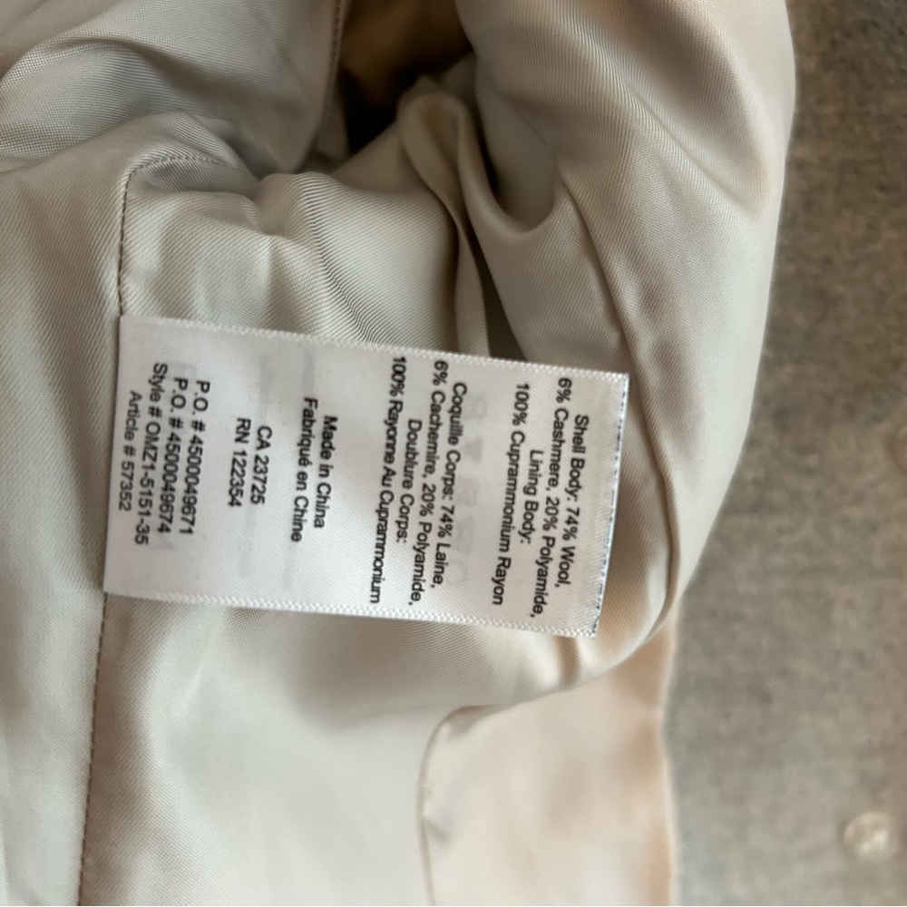 Babaton wool cashmere coat - Picture 7 of 9